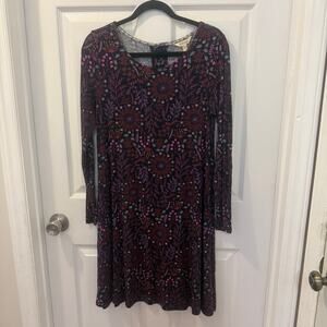 Matilda‎ Jane 'New Resolution' dress soft stretchy long sleeve floral size small
